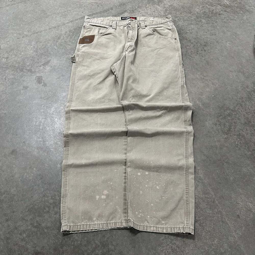 Wrangler RIGGS Workwear 36x32 Carpenter Pants Baggy Utility Distressed